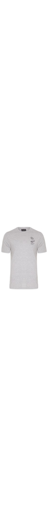 Camiseta Masculina Raised By The Sea - Cinza