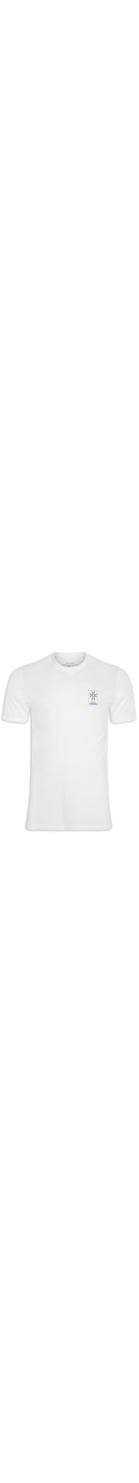 Camiseta Masculina Real People Do Real Things - Off White
