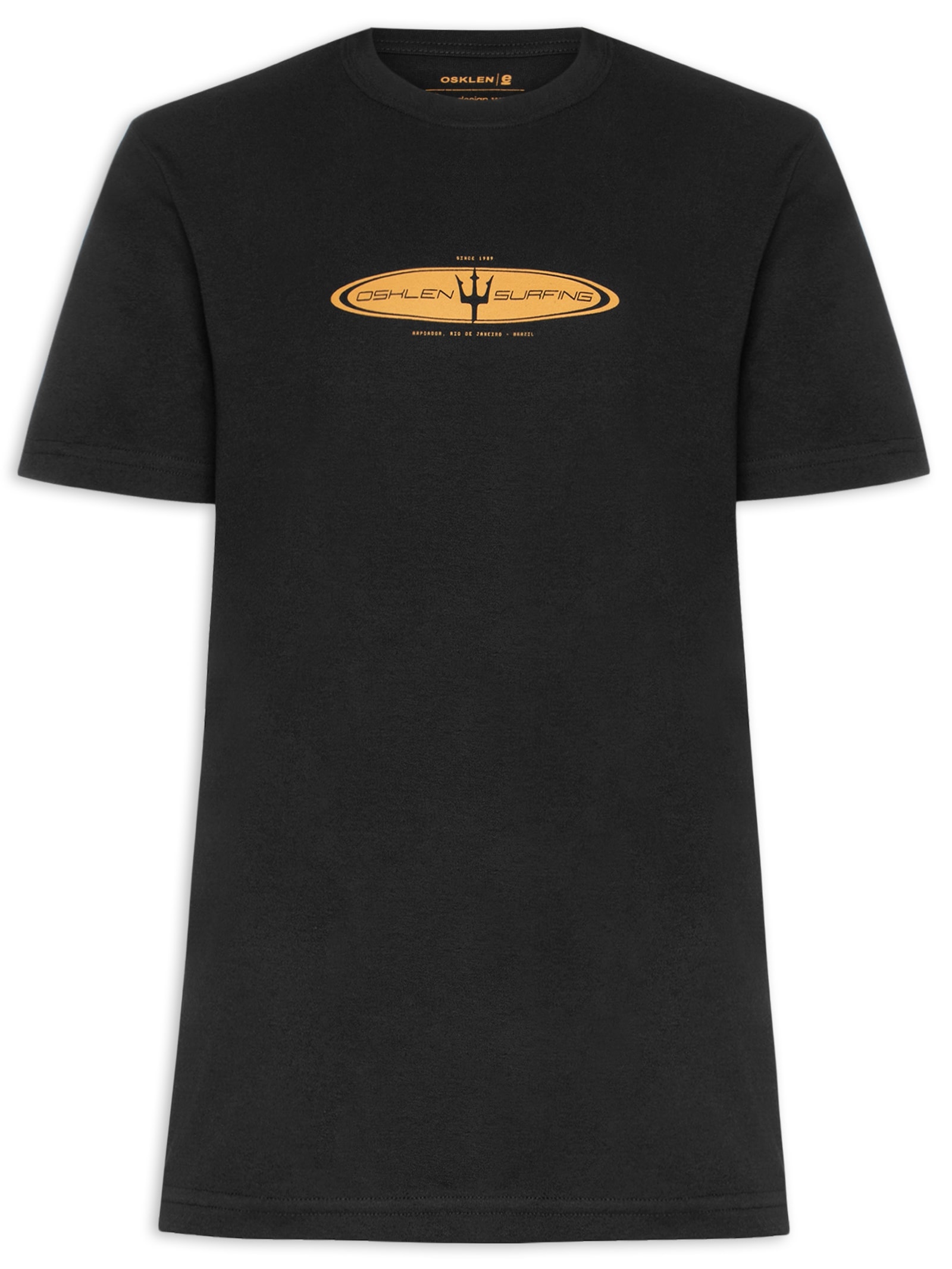 Camiseta Masculina Realm Preto Osklen