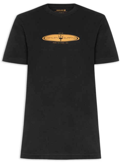 Camiseta Masculina Realm – Preto