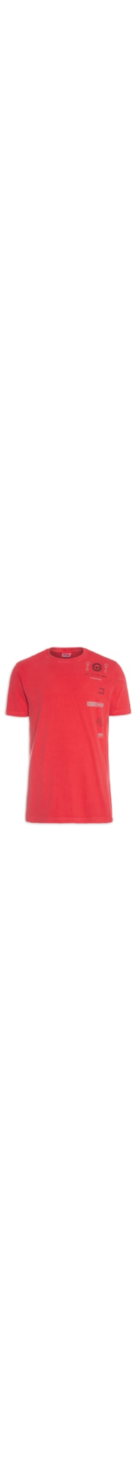 Camiseta Masculina Rebelion - Vermelho