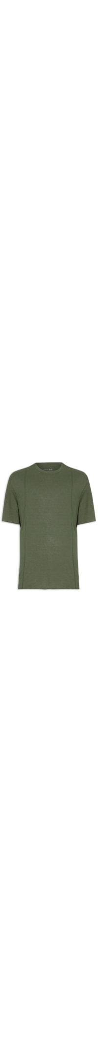 Camiseta Masculina Recorte Yogue - Verde