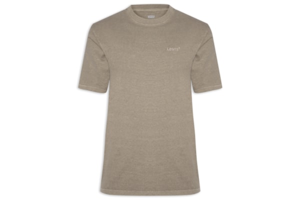 Camiseta Masculina Red Tab Estilo Vintage - Bege