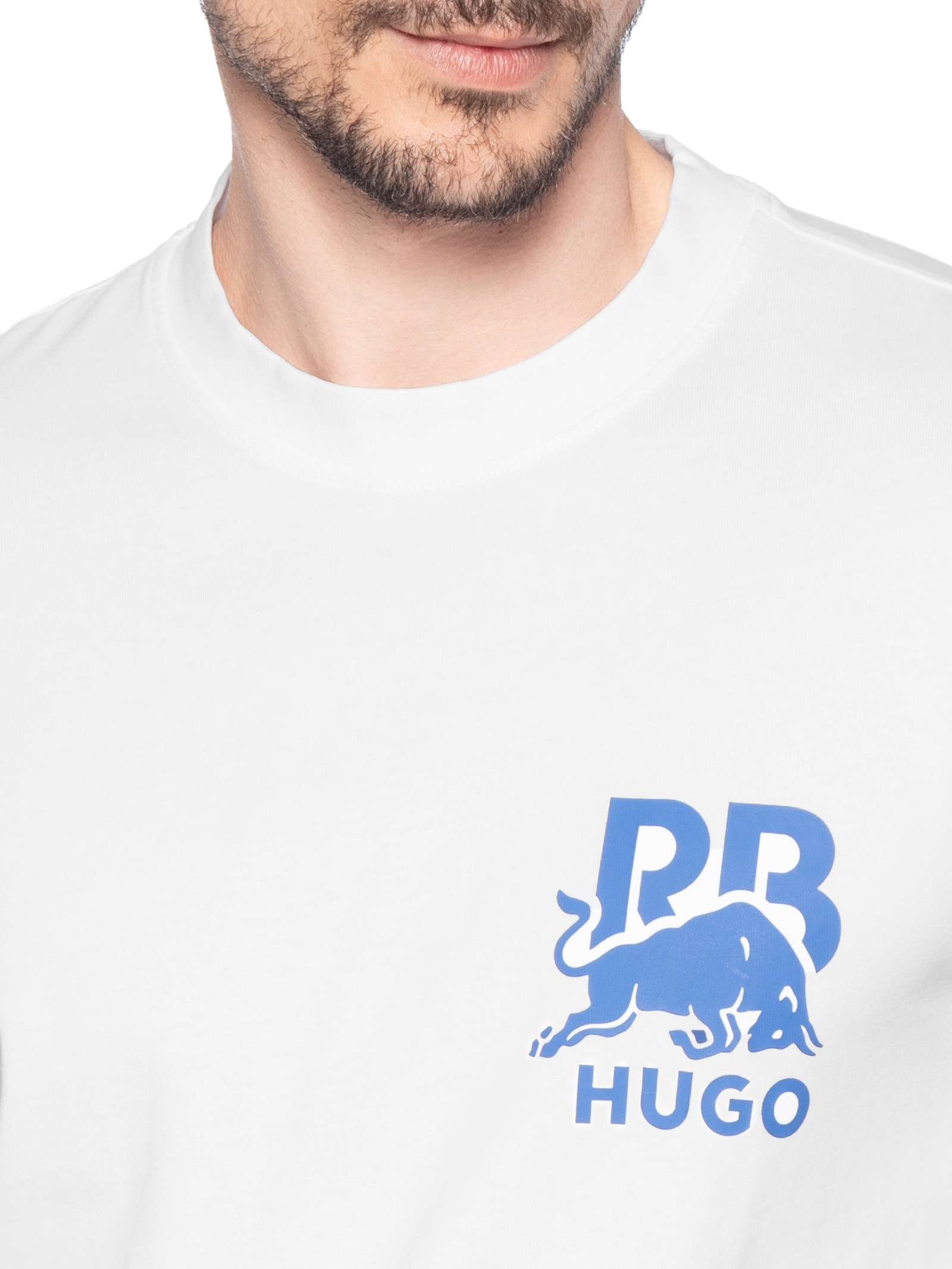Camiseta Masculina Redbull Dartox Branco Hugo