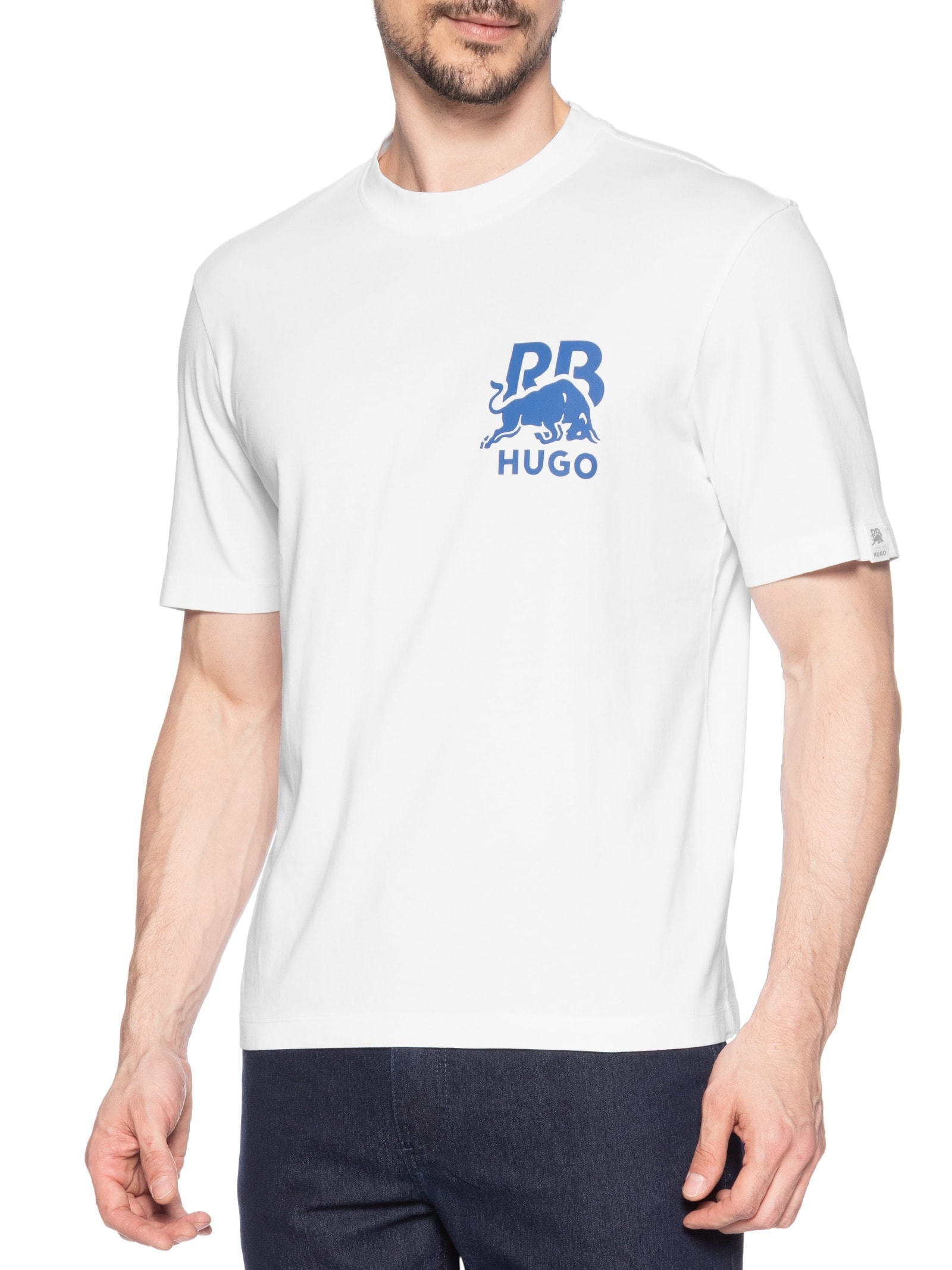 Camiseta Masculina Redbull Dartox Branco Hugo