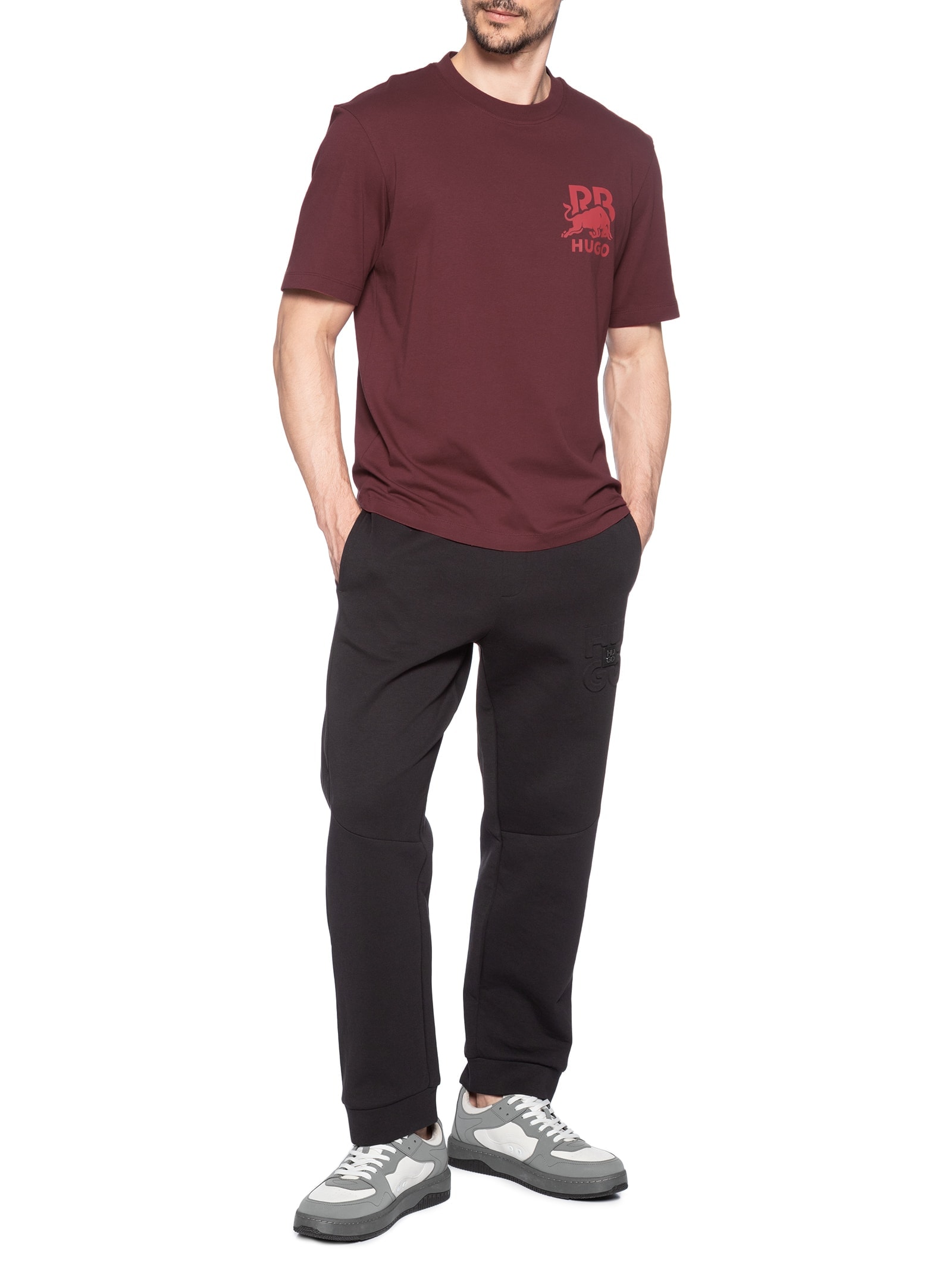 Camiseta Masculina Redbull Dartox Vinho Hugo