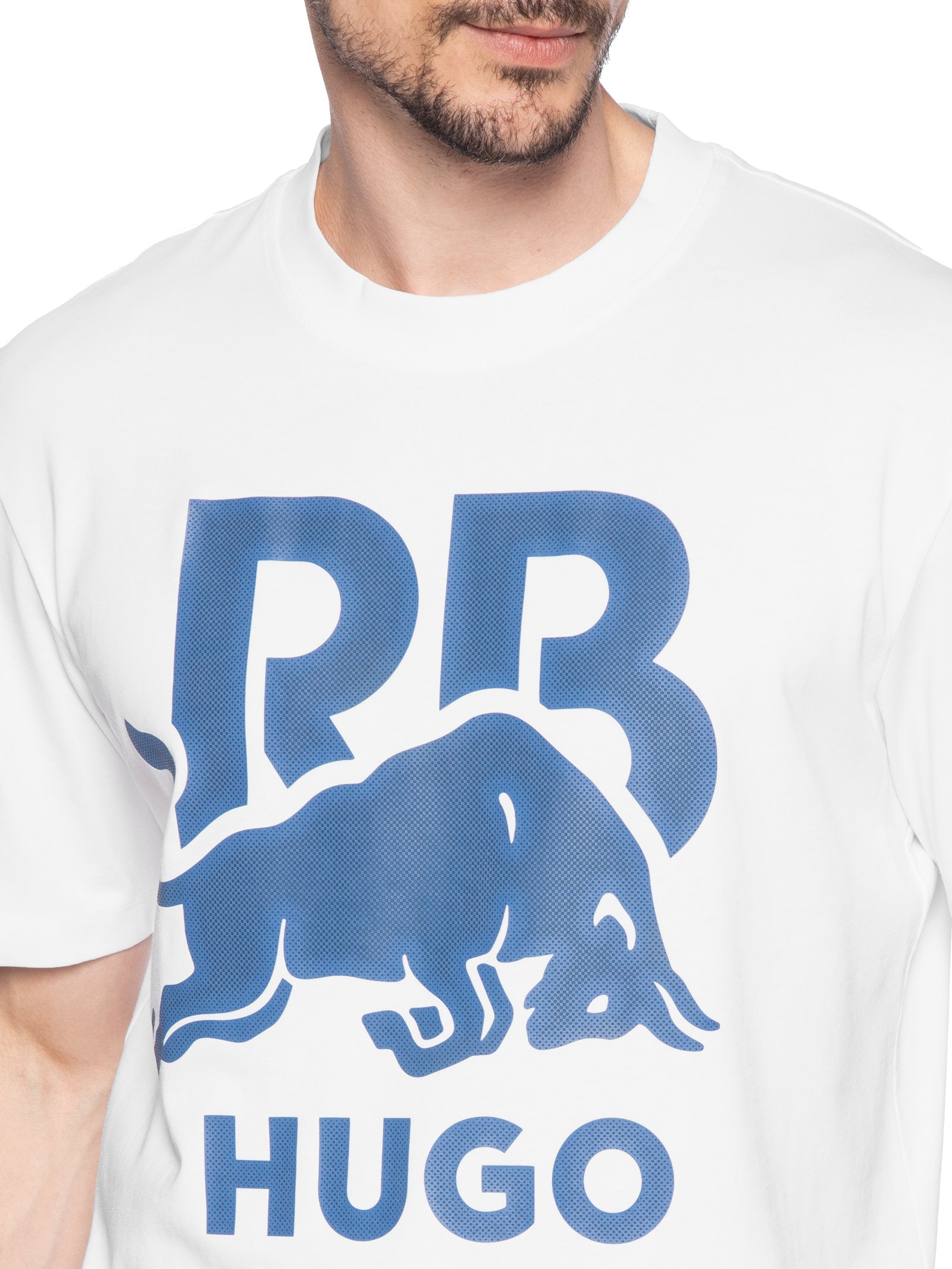 Camiseta Masculina Redbull Dayla Branco Hugo