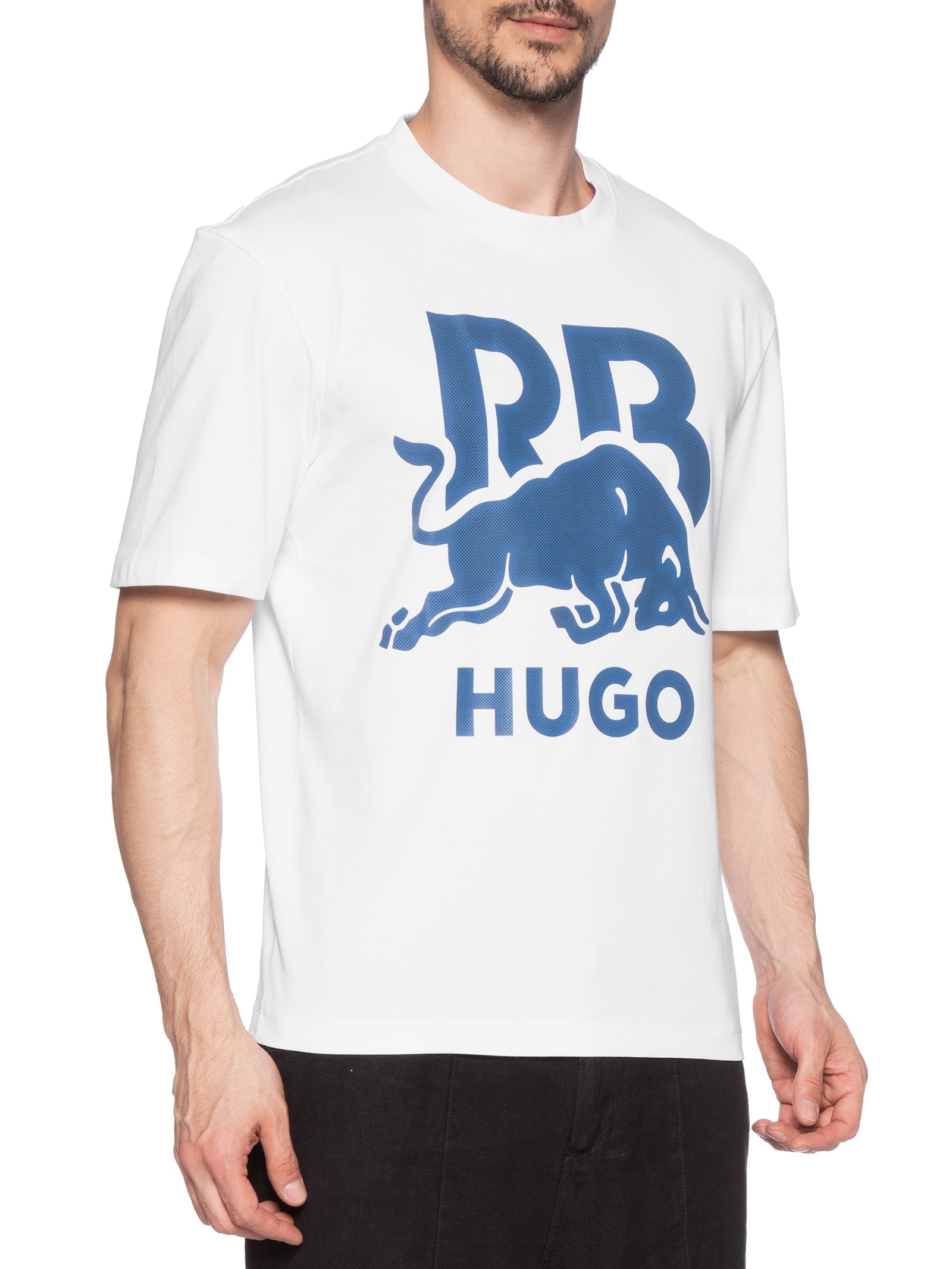 Camiseta Masculina Redbull Dayla Branco Hugo