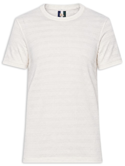Camiseta Masculina Regular Aragem Co – Off White