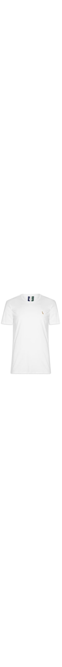 Camiseta Masculina Regular Bordado Golden - Off White