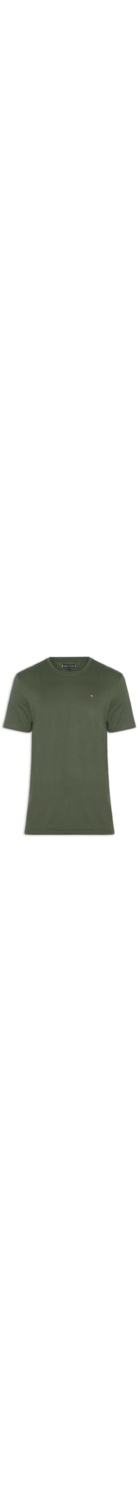 Camiseta Masculina Regular Fit Básica - Verde