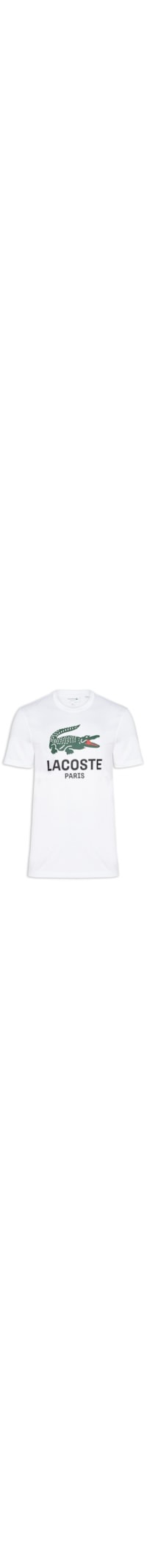 Camiseta Masculina Regular Fit Big Croco - Branco