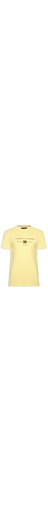 Camiseta Masculina Regular Fit Brand Love - Amarelo