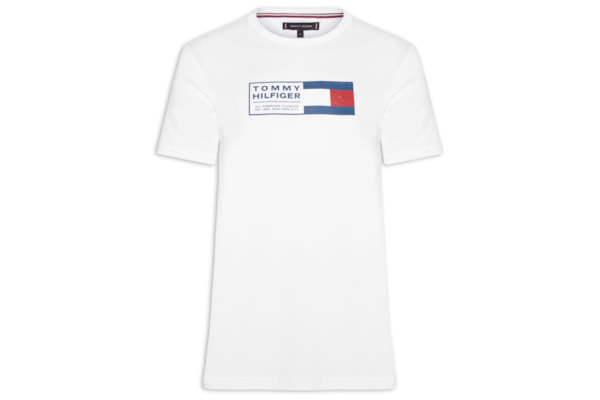 Camiseta Masculina Regular Fit Brand Love Box - Branco