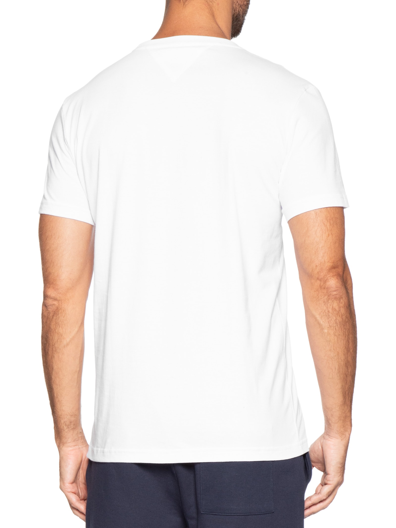Camiseta Masculina Regular Fit Brand Love Box Branco Tommy Hilfiger
