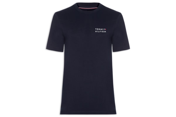 Camiseta Masculina Regular Fit Brand Love Estampada - Azul