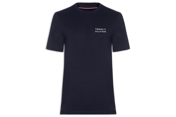 Camiseta Masculina Regular Fit Brand Love Estampada - Azul