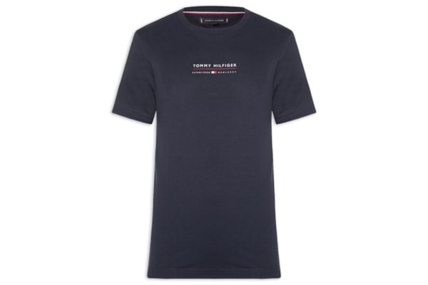 Camiseta Masculina Regular Fit Brand Love Lockup - Azul