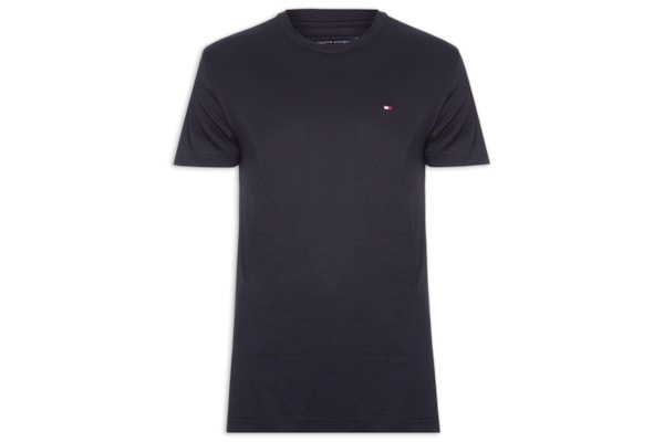 Camiseta Masculina Regular Fit C-NK Pima Cotton - Azul