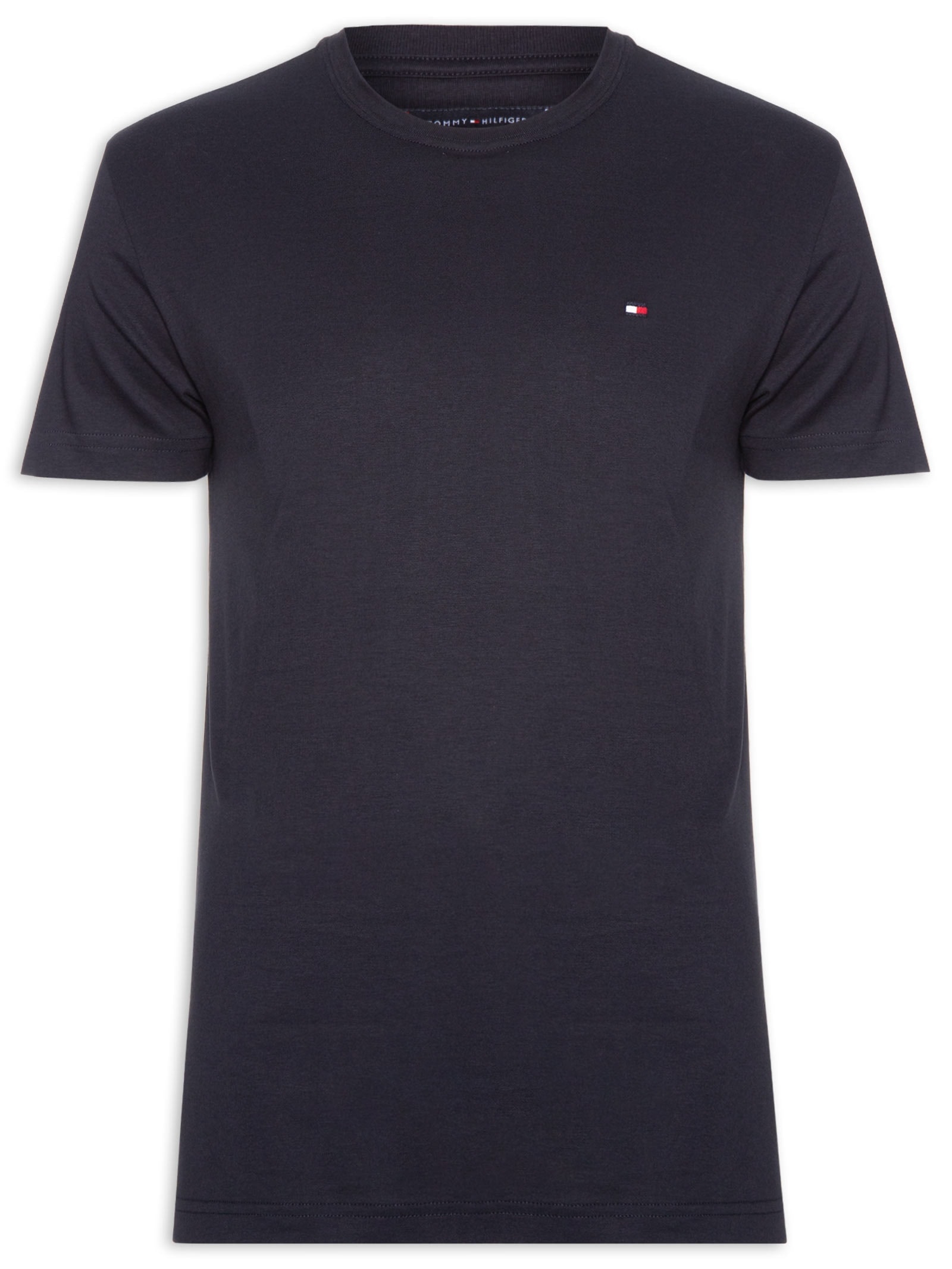 Camiseta Masculina Regular Fit C-NK Pima Cotton Azul Tommy Hilfiger