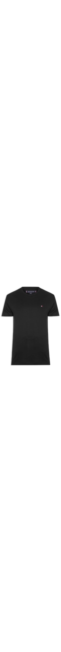 Camiseta Masculina Regular Fit C-NK Pima Cotton - Preto