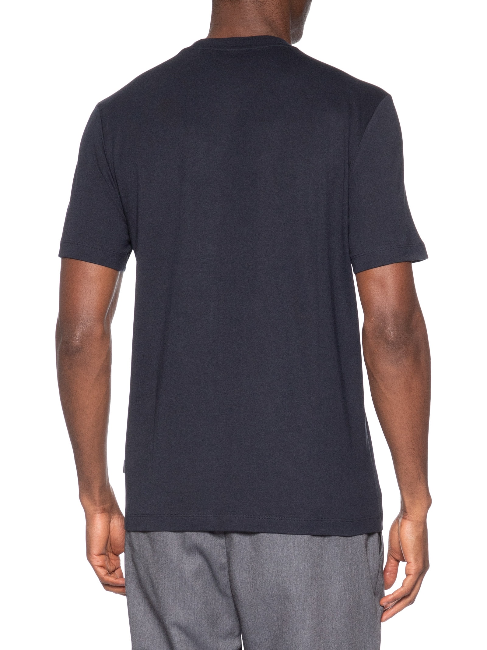 Camiseta Masculina Regular Fit C-Thompson 250 Azul Boss