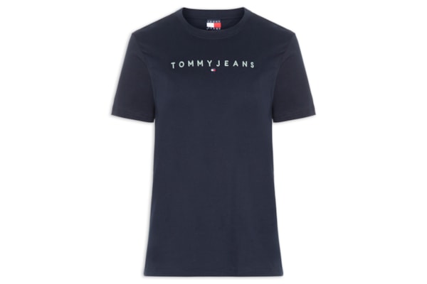 Camiseta Masculina Regular Fit com Logo – Azul