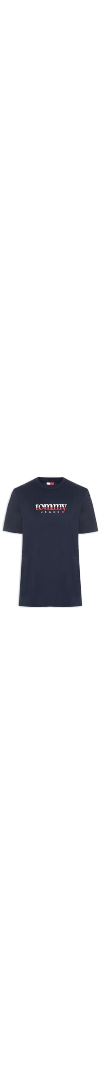 Camiseta Masculina Regular Fit Com Silk - Azul