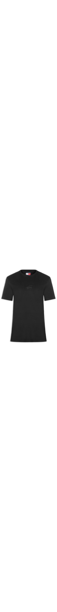 Camiseta Masculina Regular Fit com Silk - Preto