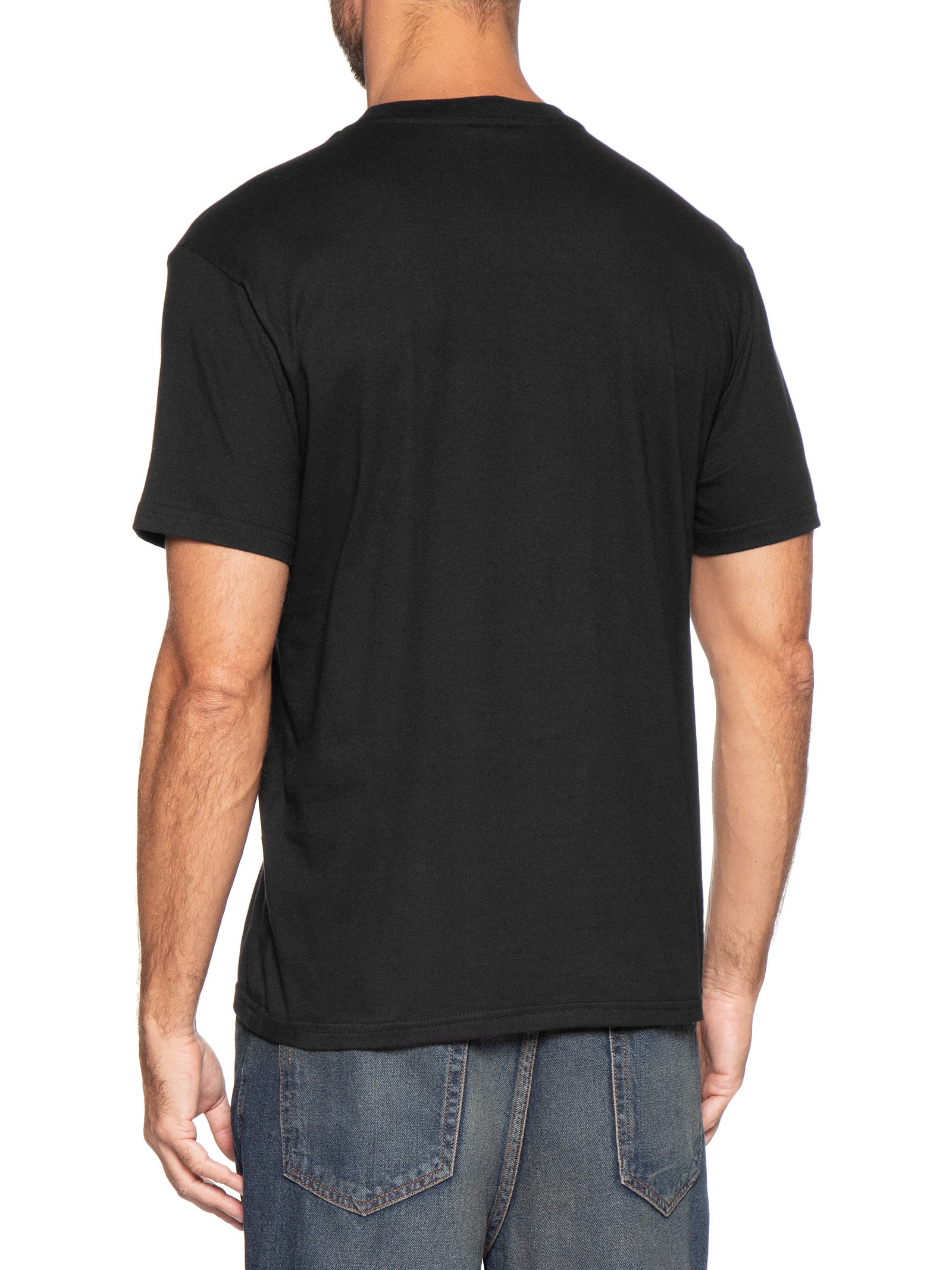 Camiseta Masculina Regular Fit com Silk – Preto Tommy Jeans