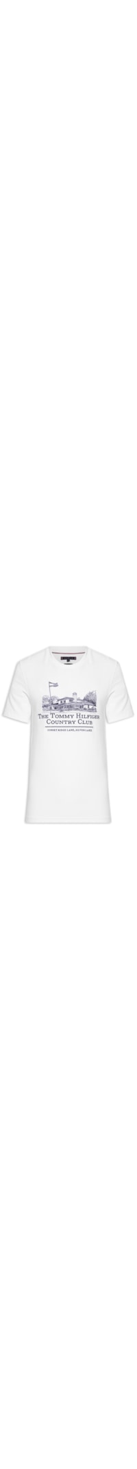 Camiseta Masculina Regular Fit Country Club – Branco