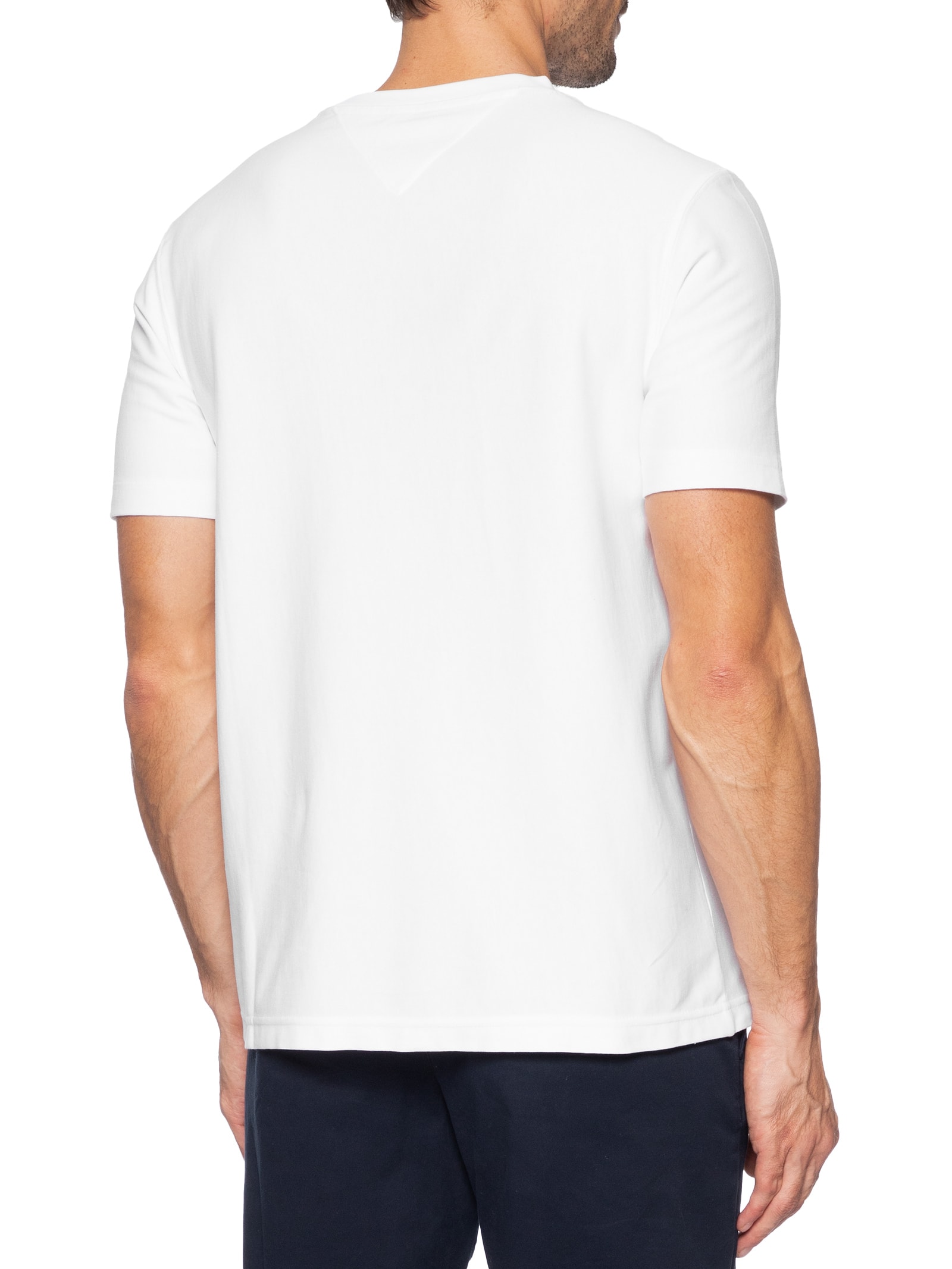 Camiseta Masculina Regular Fit Country Club – Branco Tommy Hilfiger