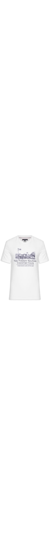 Camiseta Masculina Regular Fit Country Club – Branco