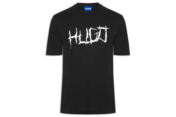 Camiseta Masculina Regular Fit Crew Neck Namerix - Preto