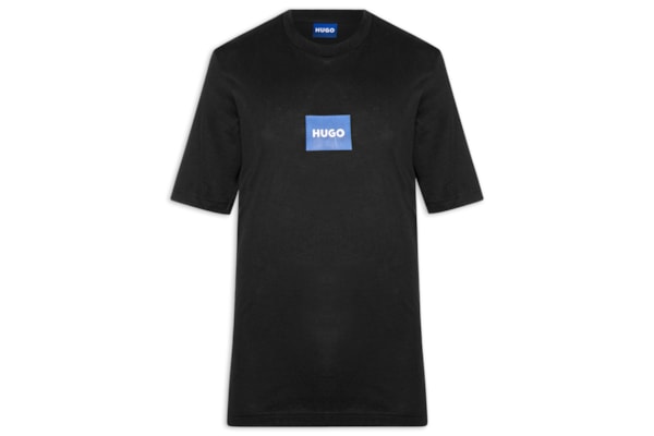 Camiseta Masculina Regular Fit Crew Neck Nayonix - Preto