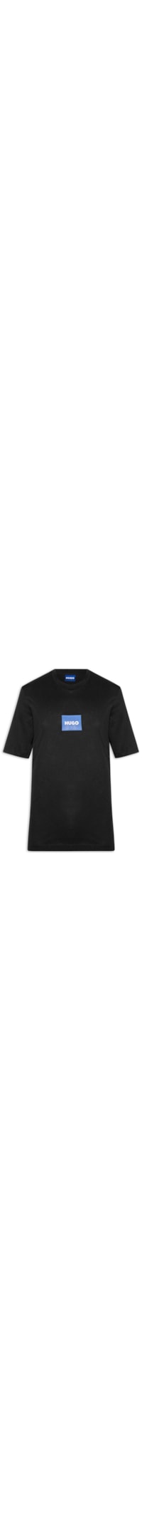 Camiseta Masculina Regular Fit Crew Neck Nayonix - Preto