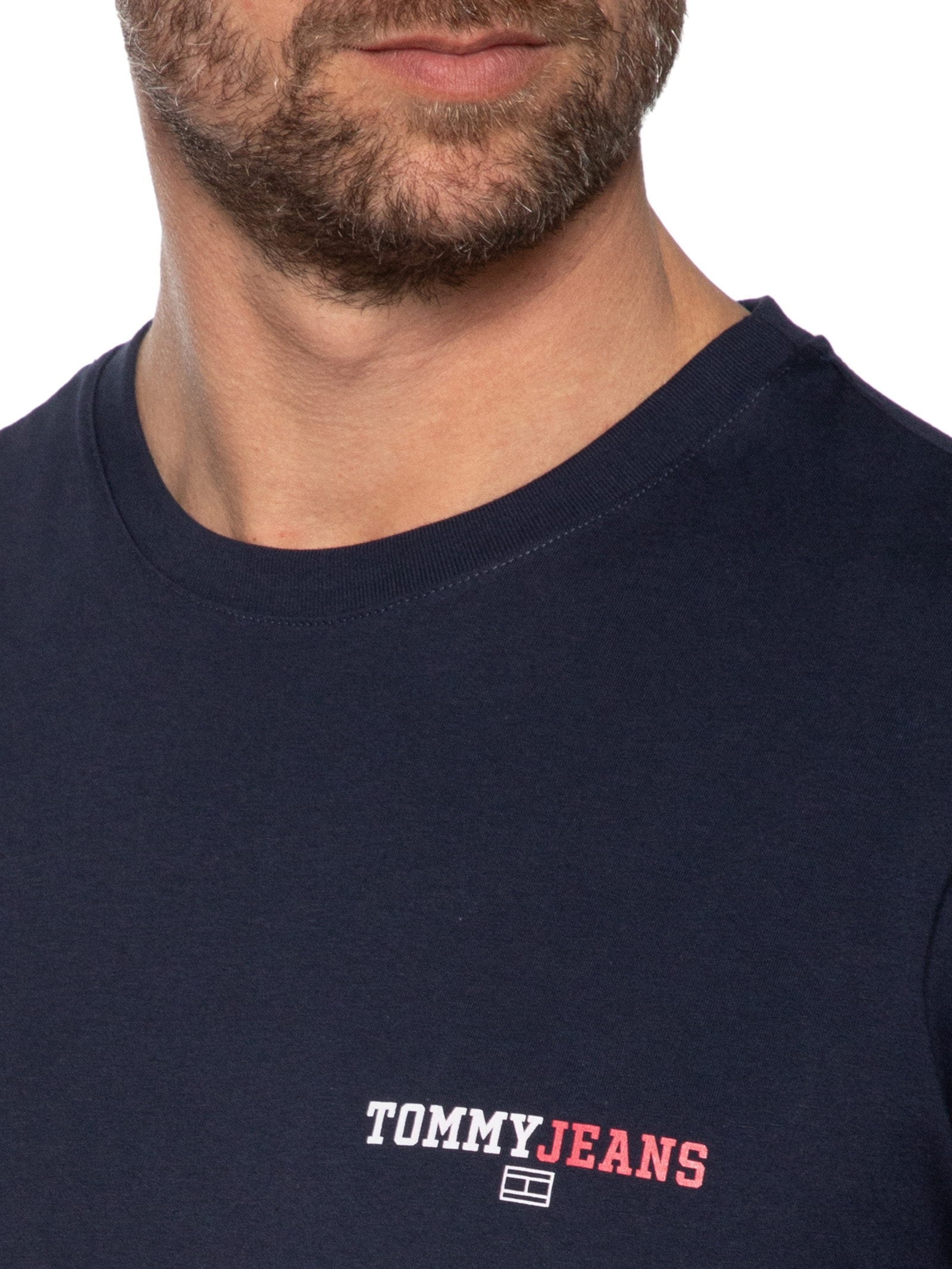 Camiseta Masculina Regular Fit Dna Grafhic Azul Tommy Jeans