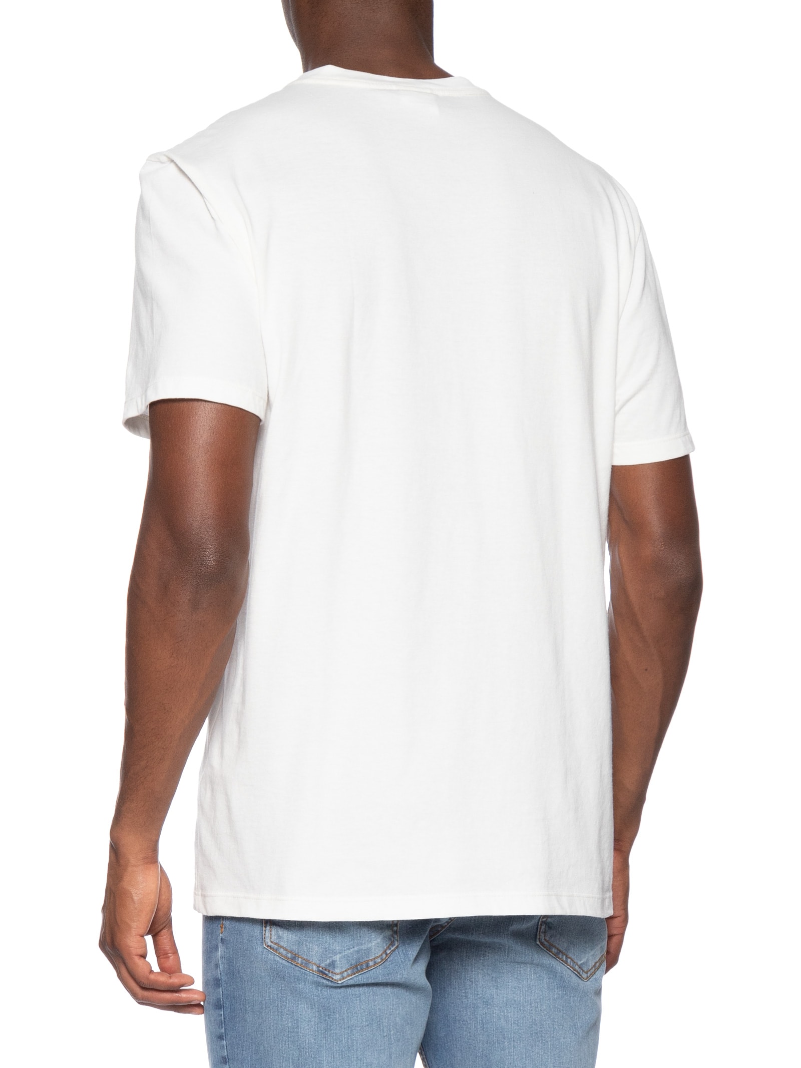 Camiseta Masculina Regular Fit Entry Graphic Branco Tommy Jeans