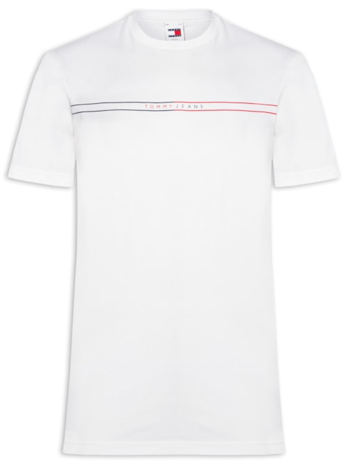 Camiseta Masculina Regular Fit Entry Graphic – Branco