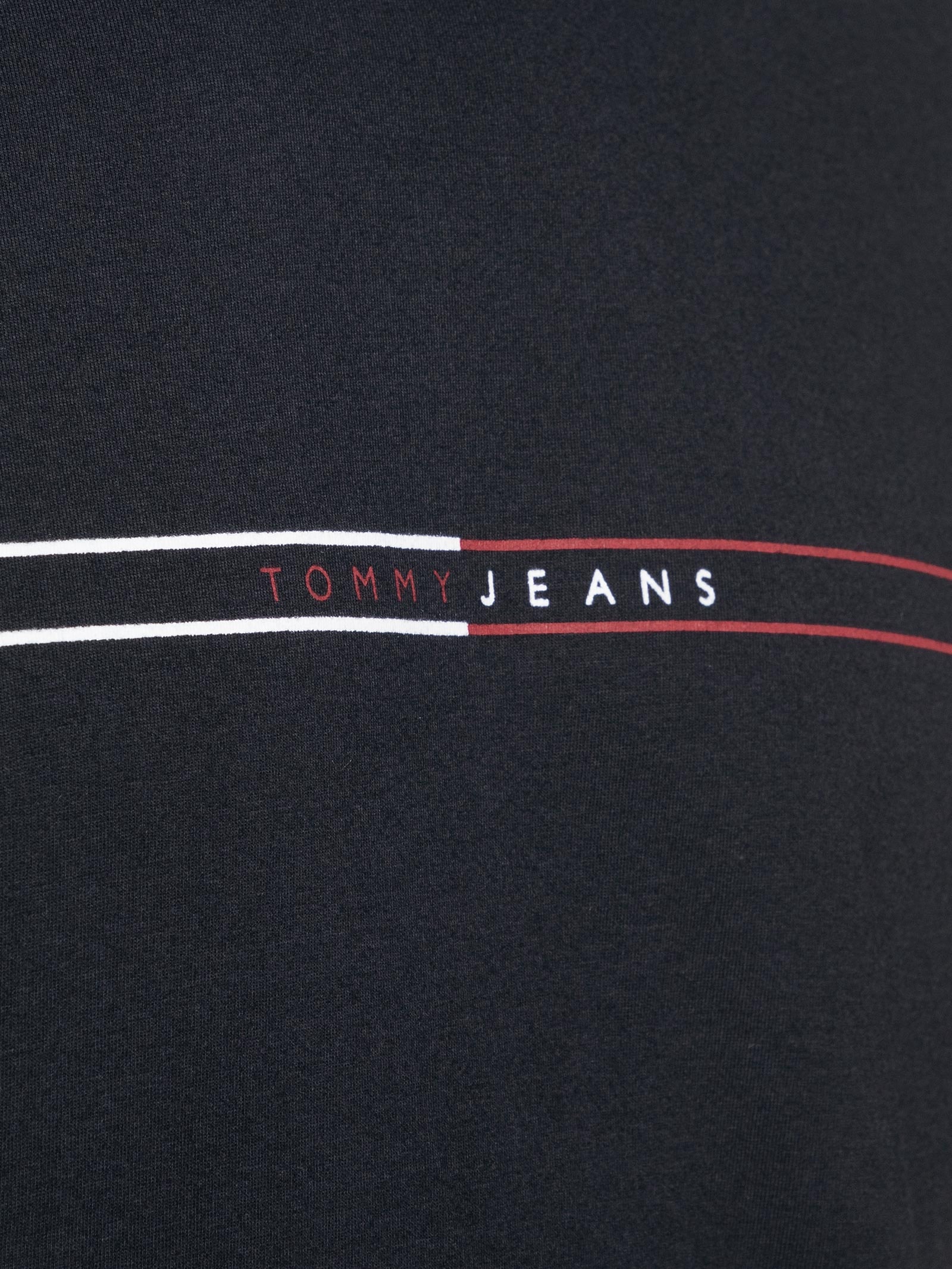 Camiseta Masculina Regular Fit Entry Graphic Preto Tommy Jeans