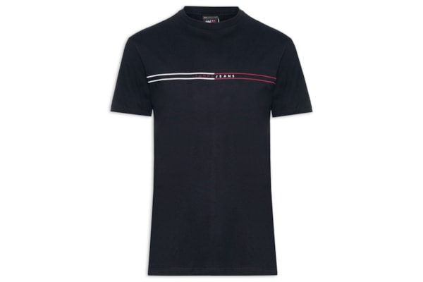 Camiseta Masculina Regular Fit Entry Graphic - Preto