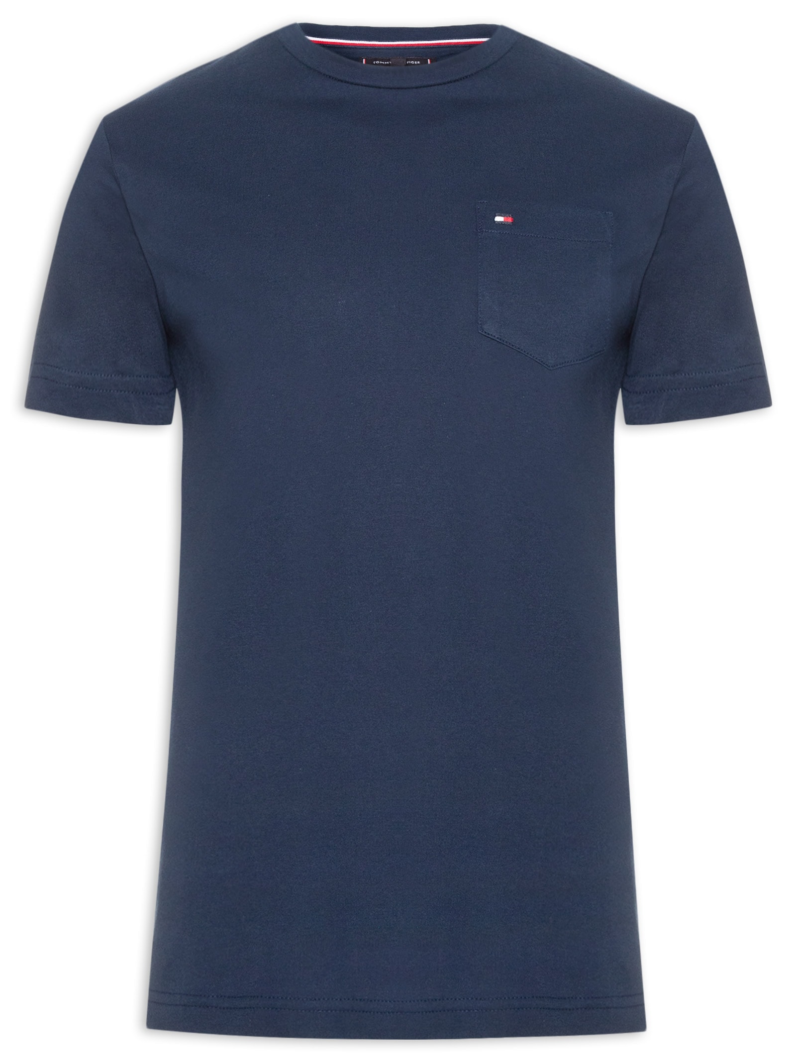 Camiseta Masculina Regular Fit Essential Azul Tommy Hilfiger