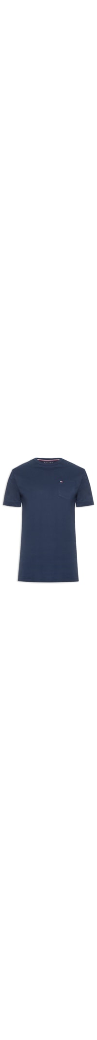 Camiseta Masculina Regular Fit Essential - Azul