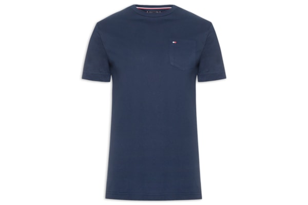 Camiseta Masculina Regular Fit Essential - Azul