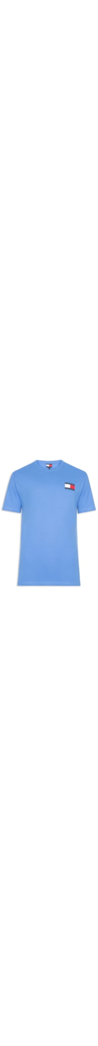 Camiseta Masculina Regular Fit Essential Flag - Azul