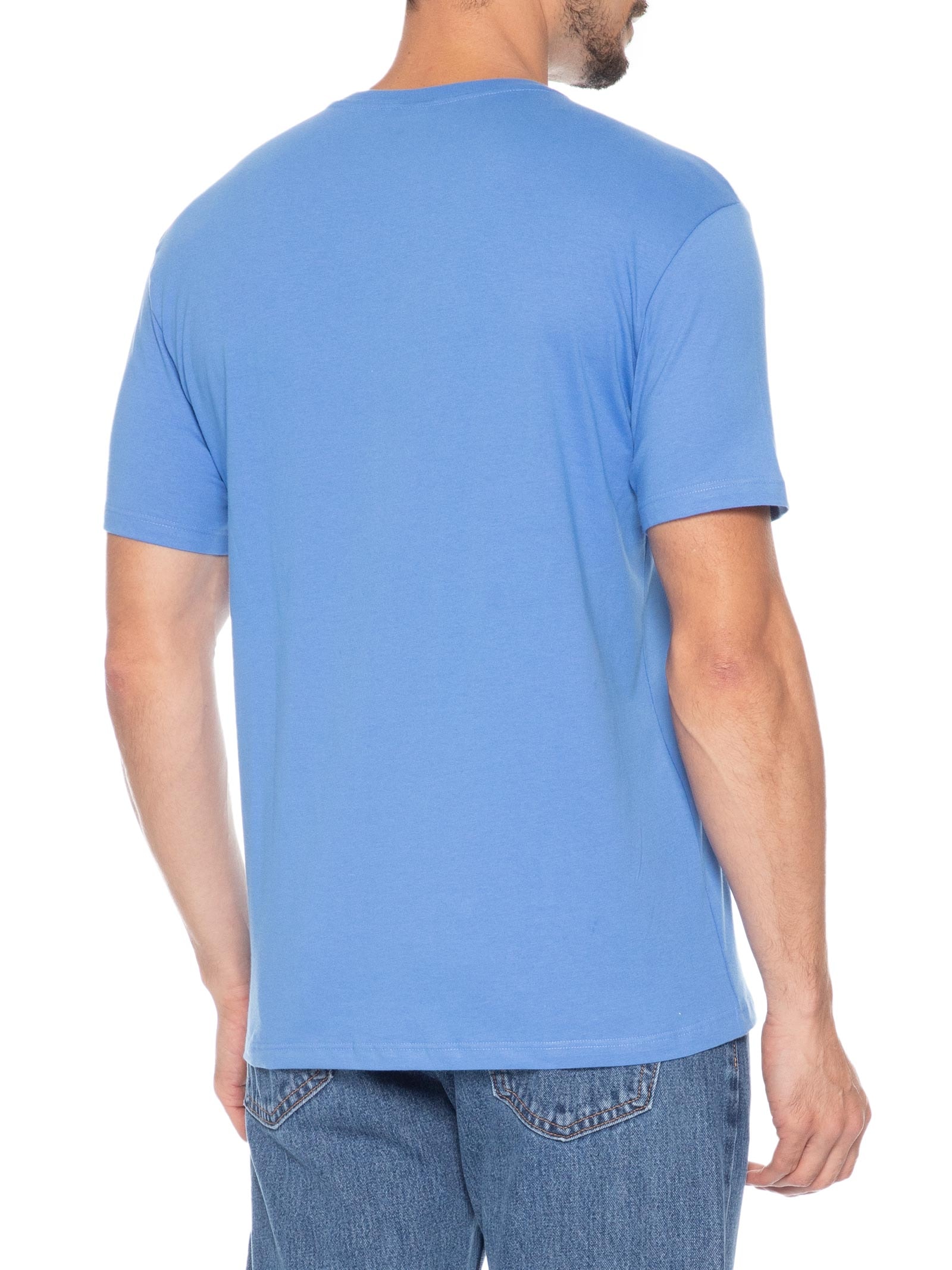 Camiseta Masculina Regular Fit Essential Flag – Azul Tommy Jeans