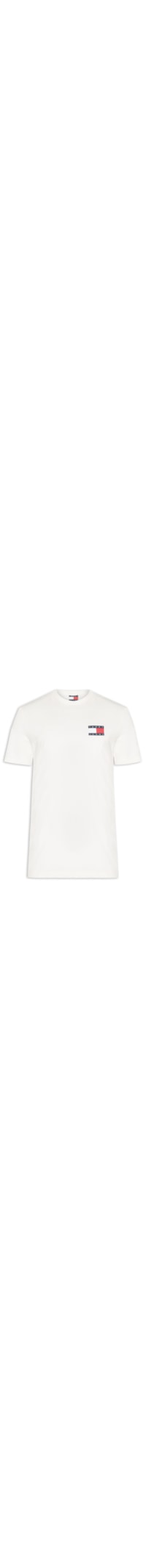 Camiseta Masculina Regular Fit Essential Flag – Branco