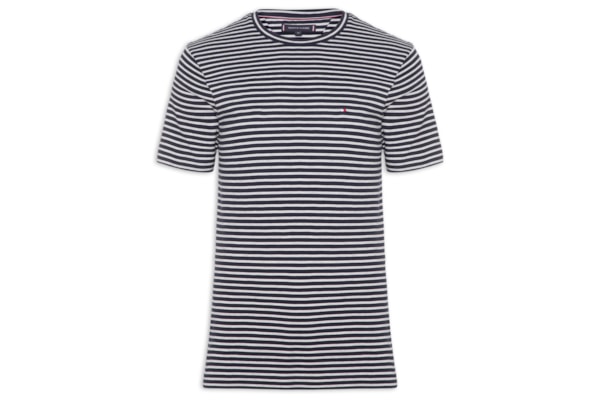 Camiseta Masculina Regular Fit Essential Listrada - Azul