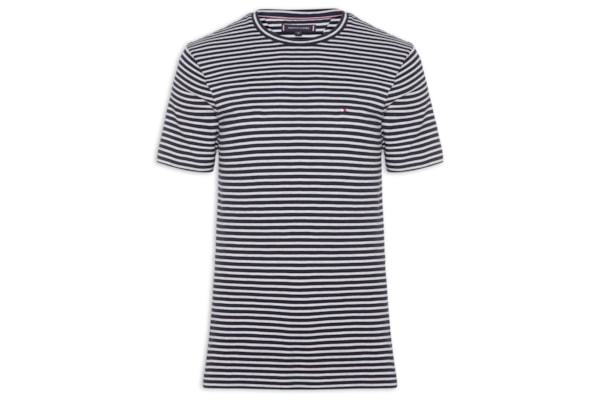 Camiseta Masculina Regular Fit Essential Listrada - Azul