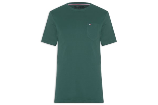 Camiseta Masculina Regular Fit Essential - Verde